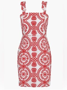 Adelyn Rae Carrie Embroidered Minidress